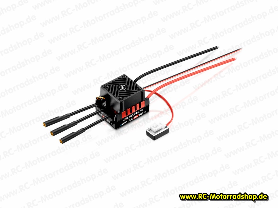 HW30107300: Hobbywing QuicRun WP10BL60 G2 Brushless Regler 60A 2-3s (official Stock ESC 2025) HW30107300